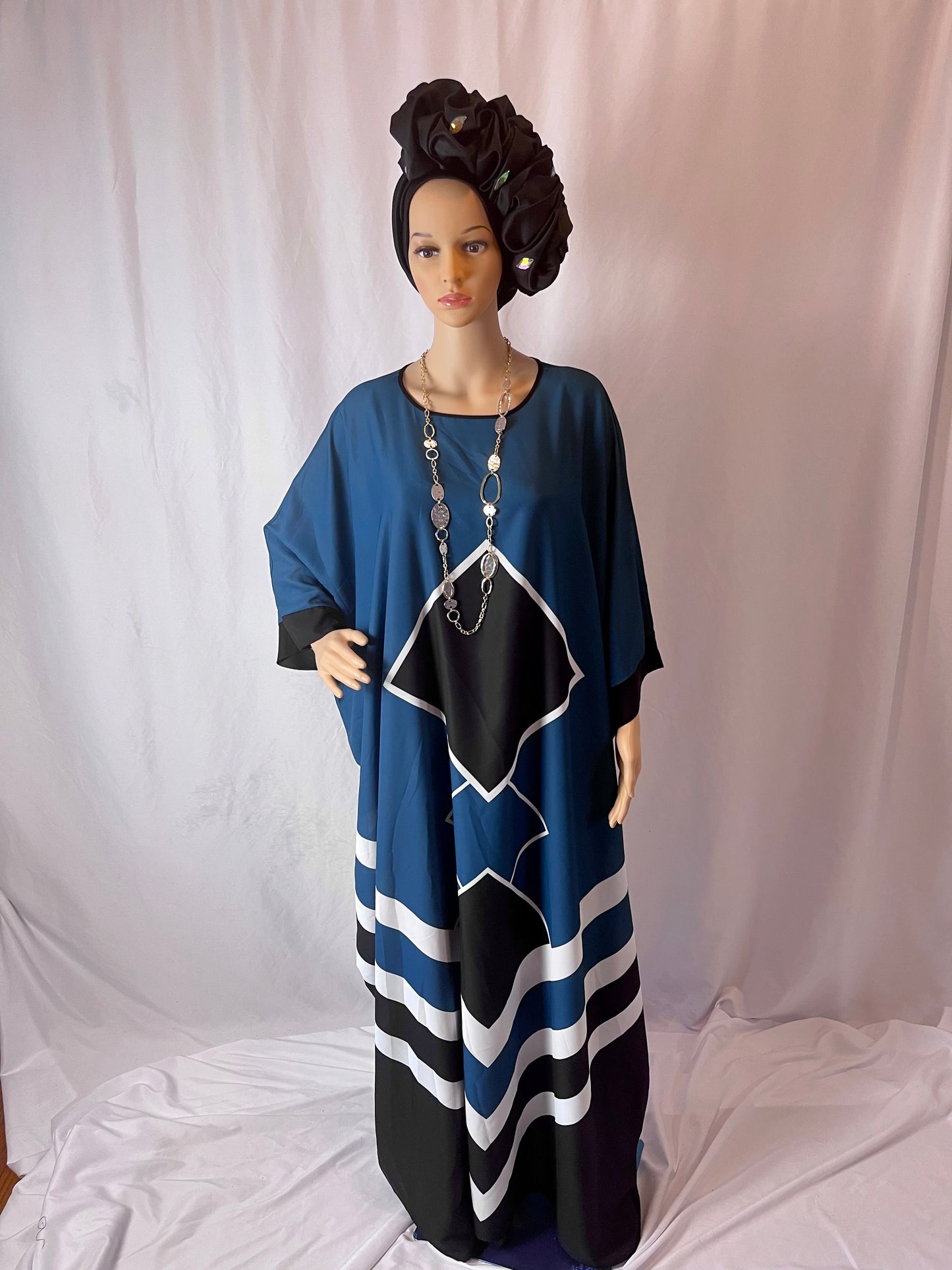 Blue Diamond Kaftan