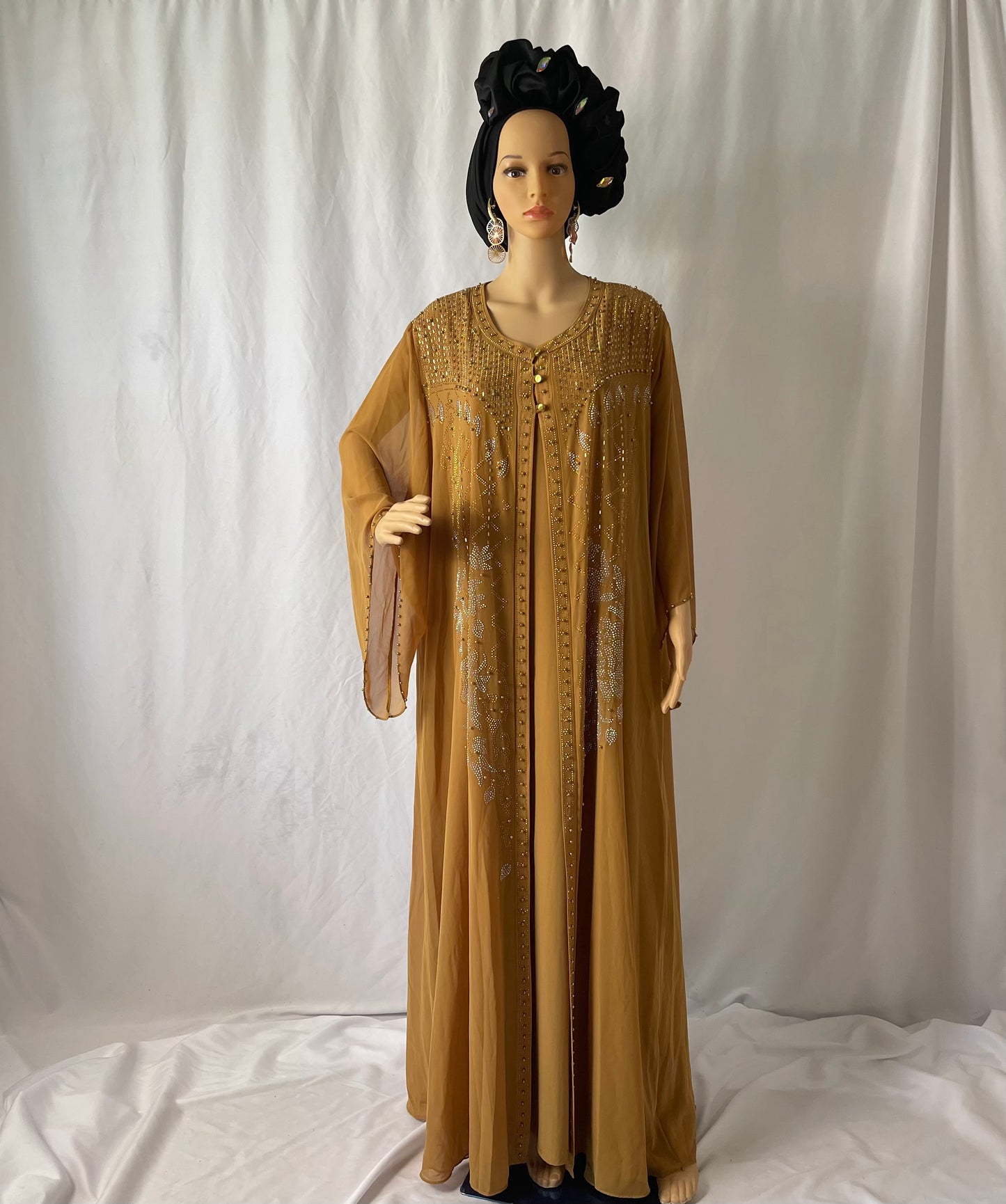 Mustard Yellow Kaftan