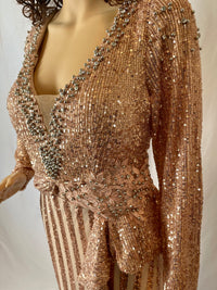 Rose Gold Glamour Dress